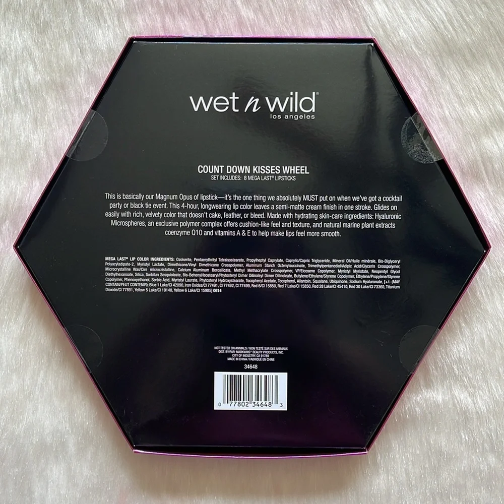 Wet N’ Wild Mega Last Lipstick Count Down Kisses Collection 8-Piece Set
